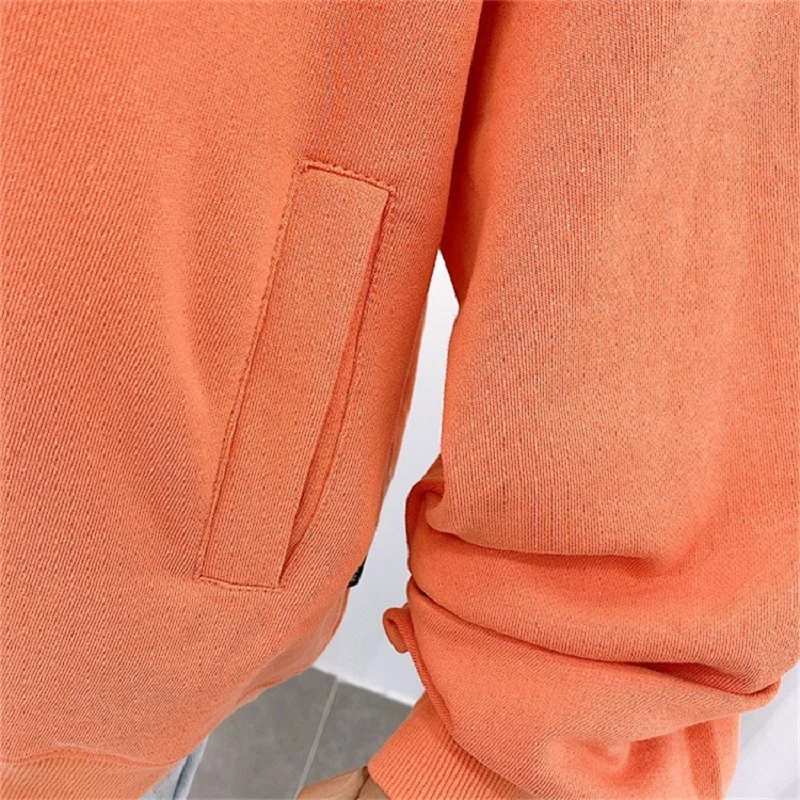 

Witsnoep New 2021 Spring Crewneck Sweatshirt Women Korean Style Embroidery Letter All-Match Hoodies Female Cute Chic Pullover