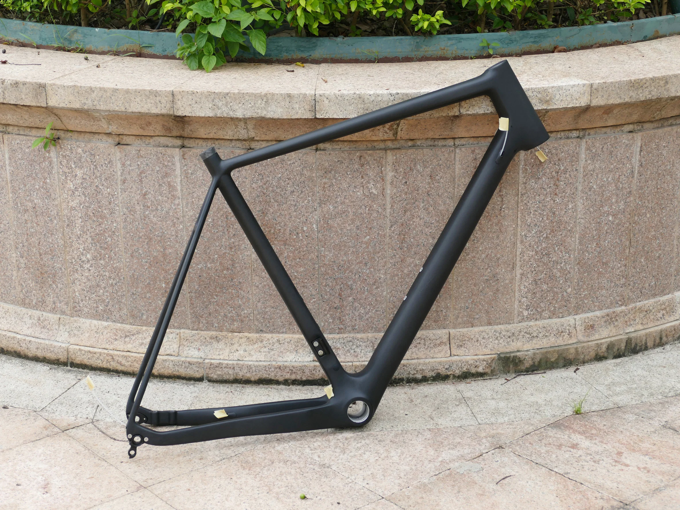 Полностью карбоновая матовая велосипедная Дисковая тормозная рама 12*142 мм