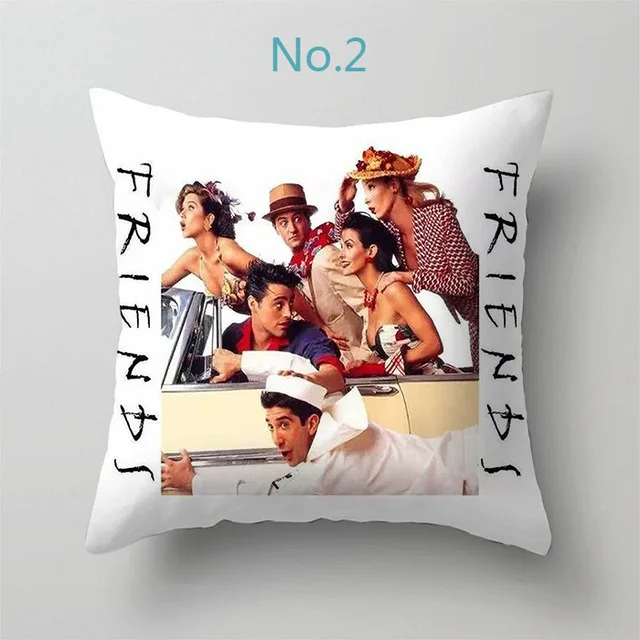 1 шт. 45*45 см популярные ТВ друзья напечатанные наволочки на подушку автомобильное