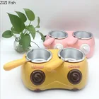 Электрическое нагревание конфет Шоколад плавильный кастрюля шоколадный фонтан кухонный инструмент 