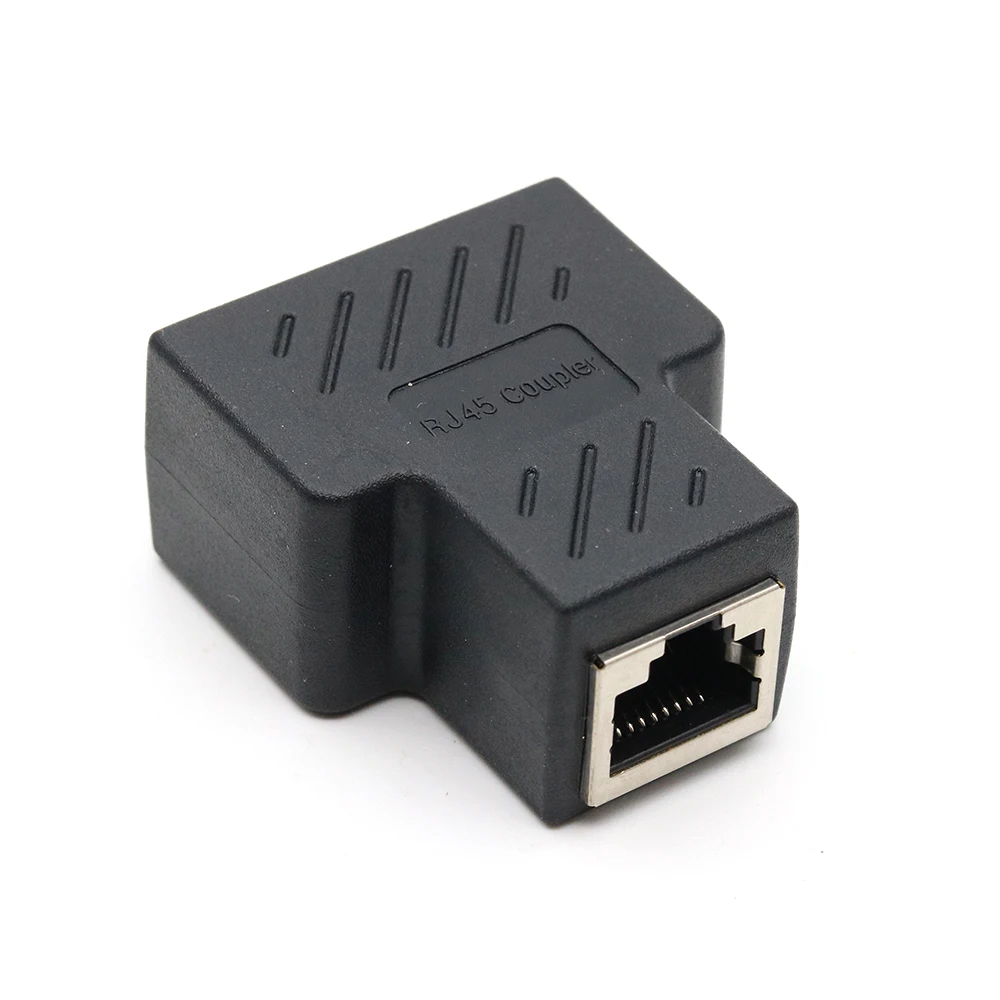 xintylink 1 to 2 ways lan rg45 cat6 cat5e cat5 8p8c stp shielded ethernet network cable rj45 female splitter connector adapter free global shipping