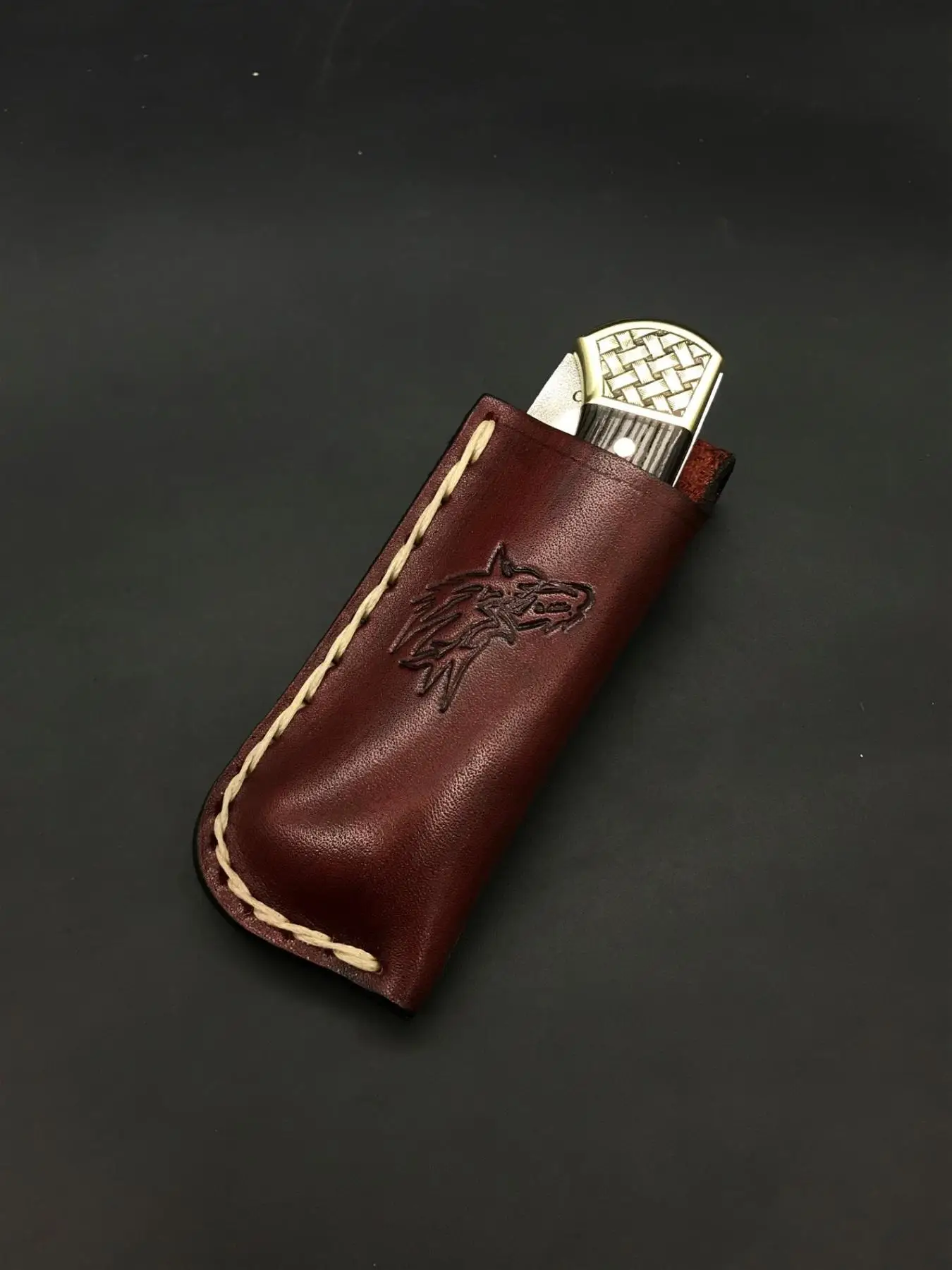 

Handmade Engraved N690 Pocket Knife TK110