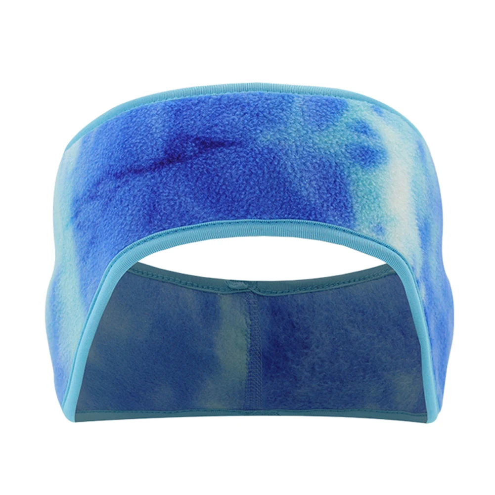 

Outdoor Sport Headband Tie Dye Windproof Warm Fleece Running Earmuff Hair Band Fitness Hairband Earmuffs Protective