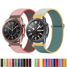 Ремешок нейлоновый для Samsung Galaxy Watch 3 46 мм42 ммactive 2 44 мм 40 мм Gear S3 Frontier Sport Huawei watch GT