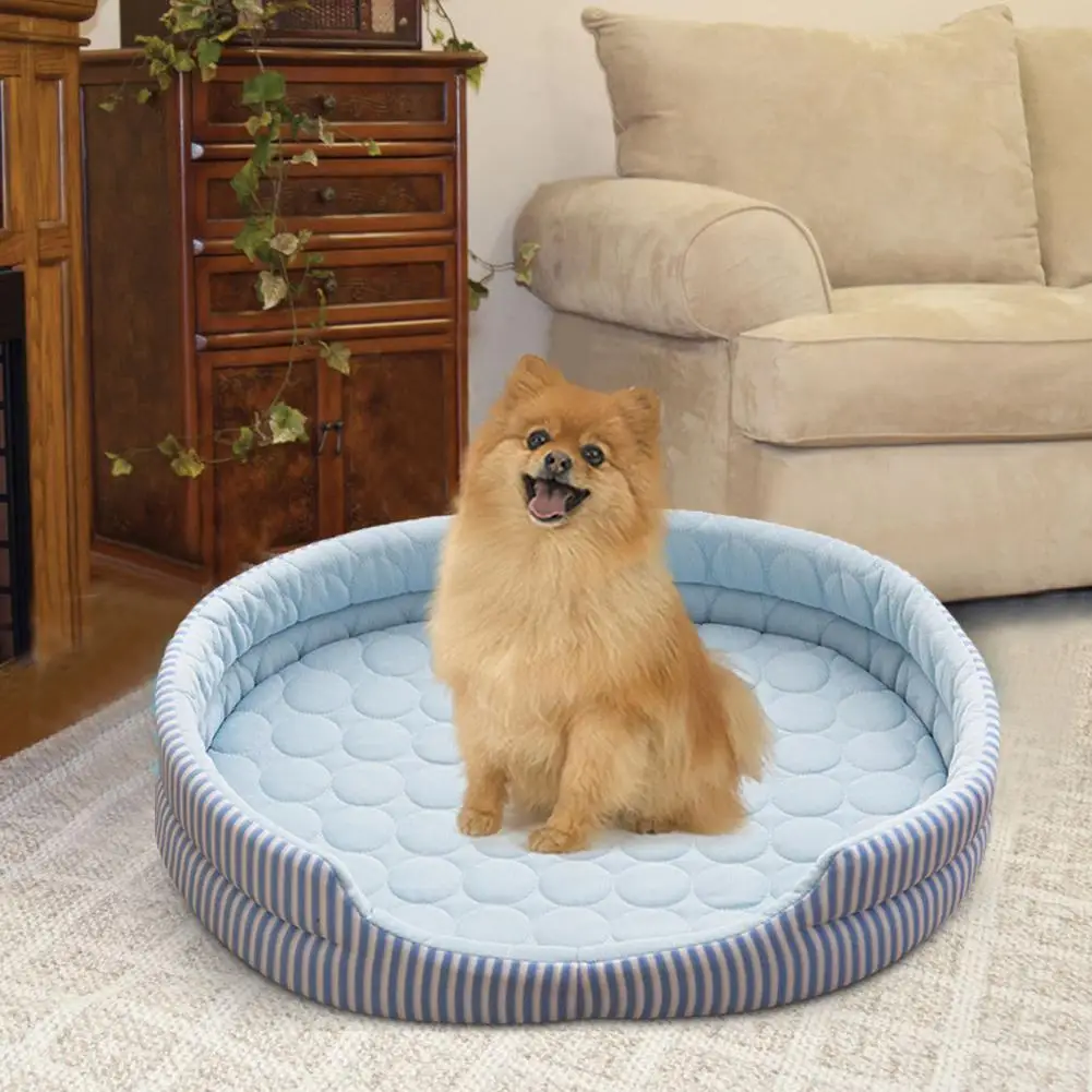 

Soft Dog Mat Cooling Summer Pad Mat For Pet Blanket Sofa Breathable Dog Bed Summer Dogs Pet Supplies Cool Dog Kennel