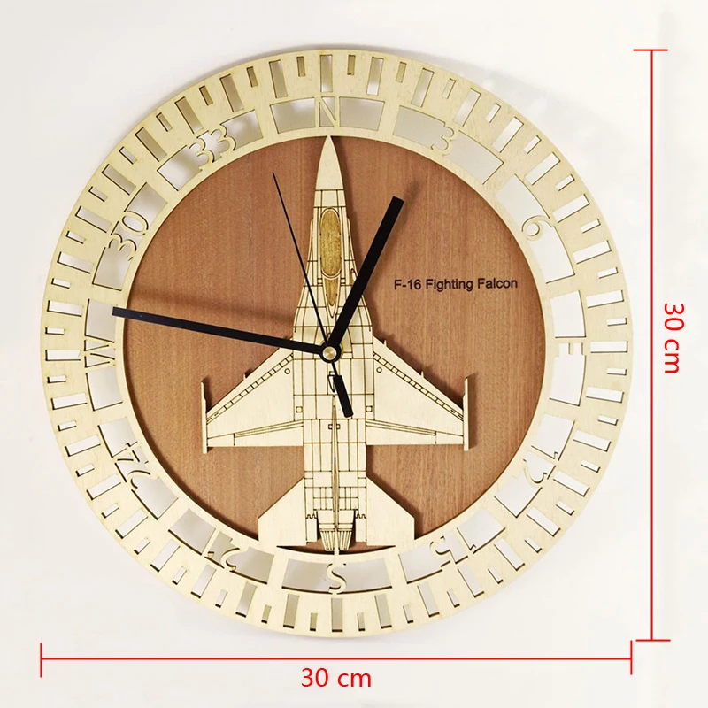 Деревянные настенные часы современный дизайн 3D декоративные деревянные полые