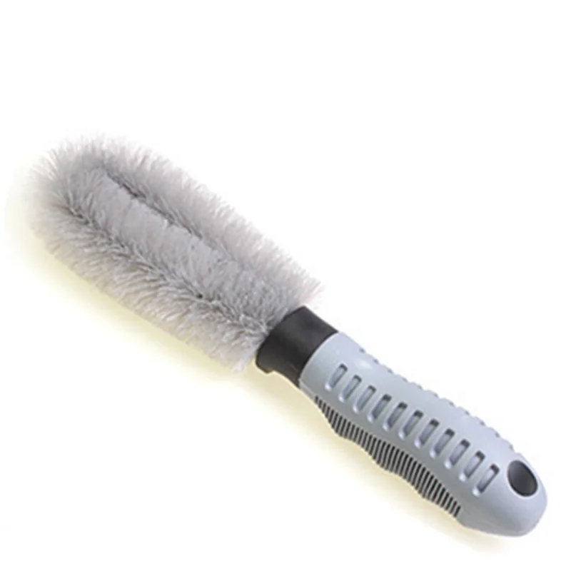 

1 Pcs Portable Car Tire Brush Automobiles Cleaning Handle Brush Tools Nylon Round Auto Wheel Clean Supplies Accessories