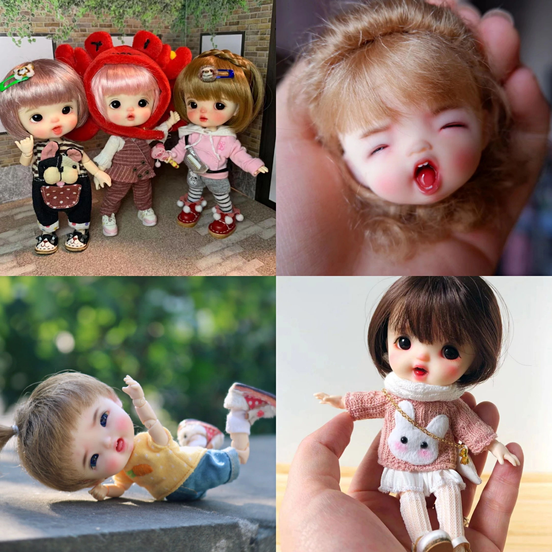 Новые куклы Sugar Ob11 1/8 BJD DIY макияж и голова OB|Куклы| |