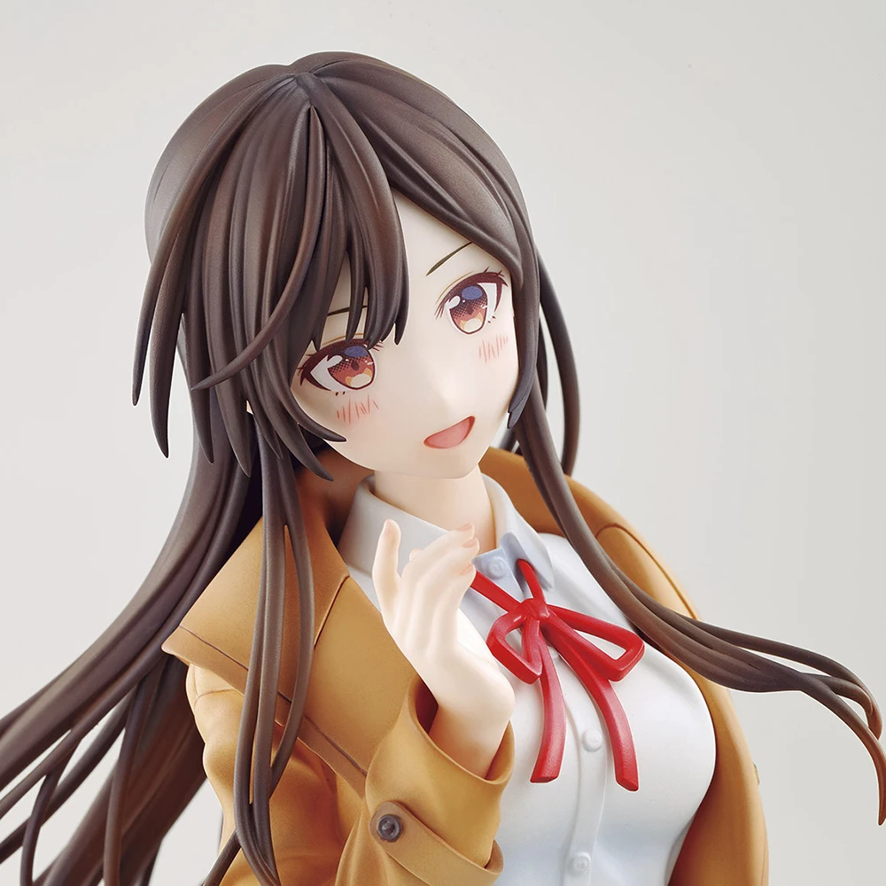

100% Original Anime Kanokari Rent A Girlfriend Mizuhara Chizuru School Uniform Action Figure Ornaments Model Doll Toys Realshot