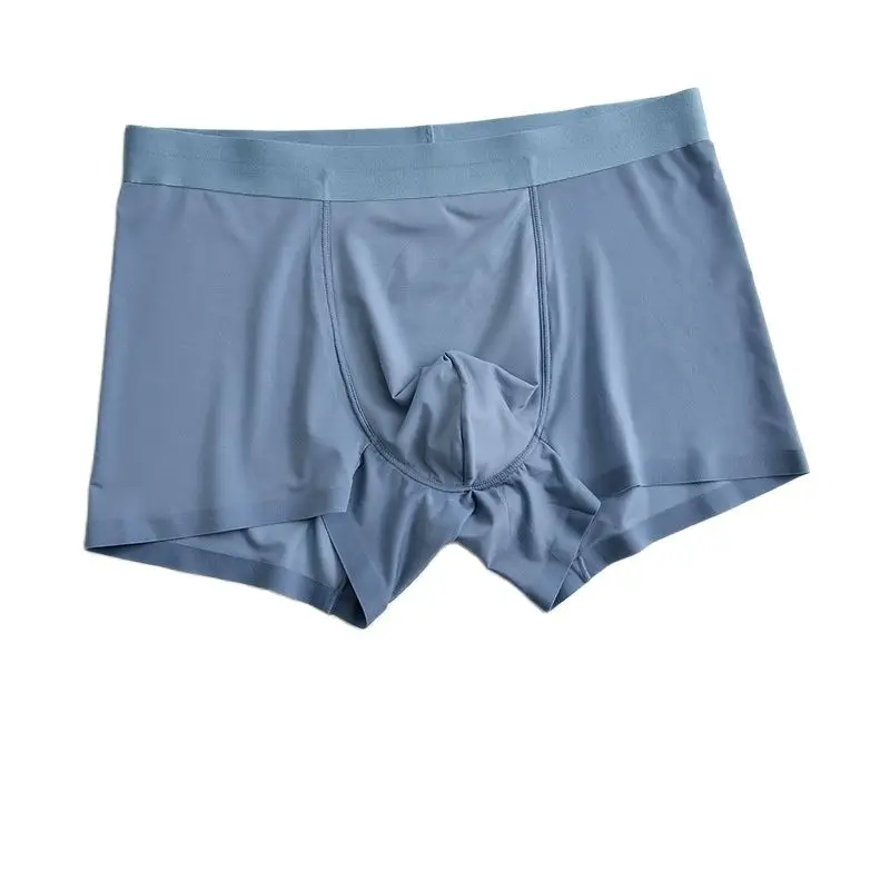 Трусы-боксеры из Ice Silk Homme удобные шорты-боксеры Мужская мода для мужчин нижнее