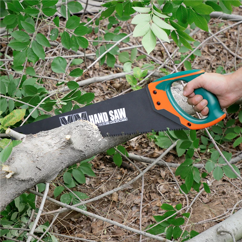 

AIRAJ 18/20 Inch Long Multi-Function Hand Saw Woodworking Tools Fast Cutting Wood Plastic Tube Home Gardening Hand Tool