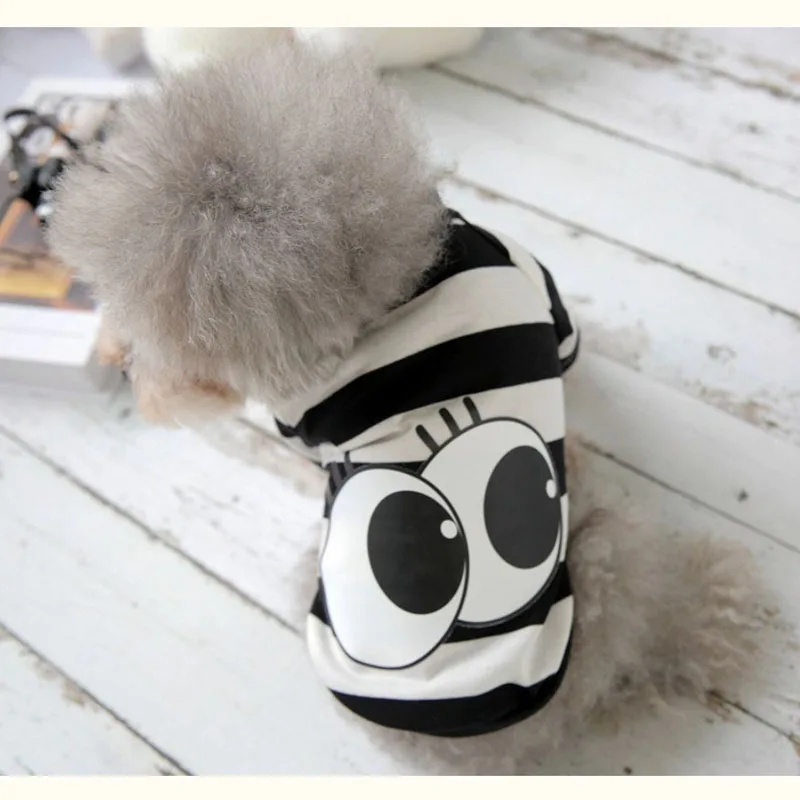 Толстовка с капюшоном для маленьких домашних животных милые хлопковые футболки