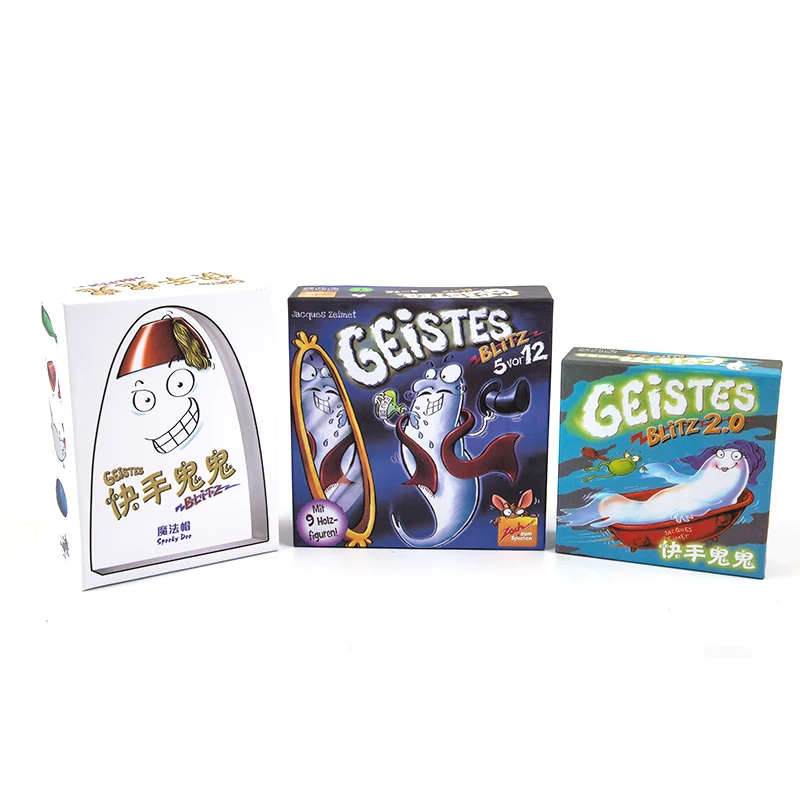 1 компл. Geistes Blitz 2 3 4 Ghost Geistesblitz 5 Vor 12 Spooky Doo настольная игра очень популярные