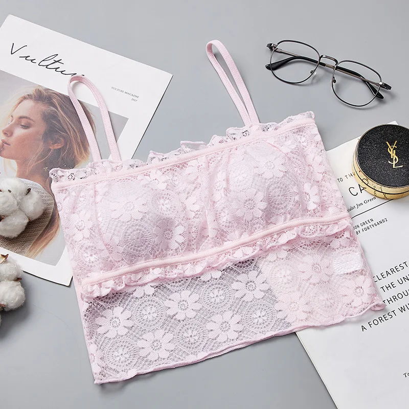 2021 тренировочный бюстгальтер для девочек кружевные бюстгальтеры без косточек