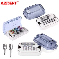 azdent dental implant torque wrench ratchet with screw drivers wrench kit medical grade stainless steel 135%c2%b0c autoclavable