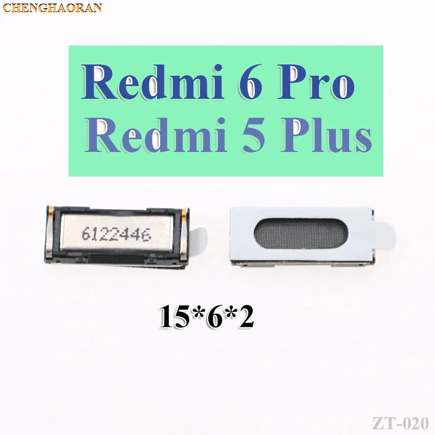 Redmi 6 Pro 5 Plus 2 шт. наушники звук Топ Динамик приемник для Xiaomi Redmi 6 4 Pro 3 3X3 S S2 Note 7 6 5 2 3 Pro 4 4X 6A 5A - Color: Redmi 6 Pro 5 Plus