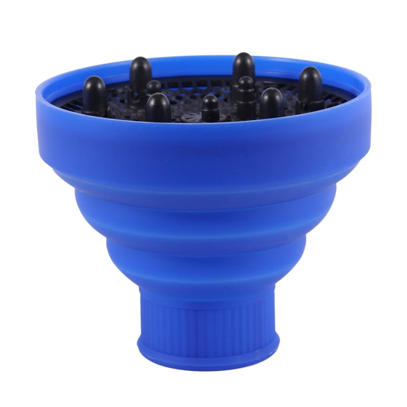 Модный фен для волос диффузор крышка складной вытяжка Парикмахерская кудрявый