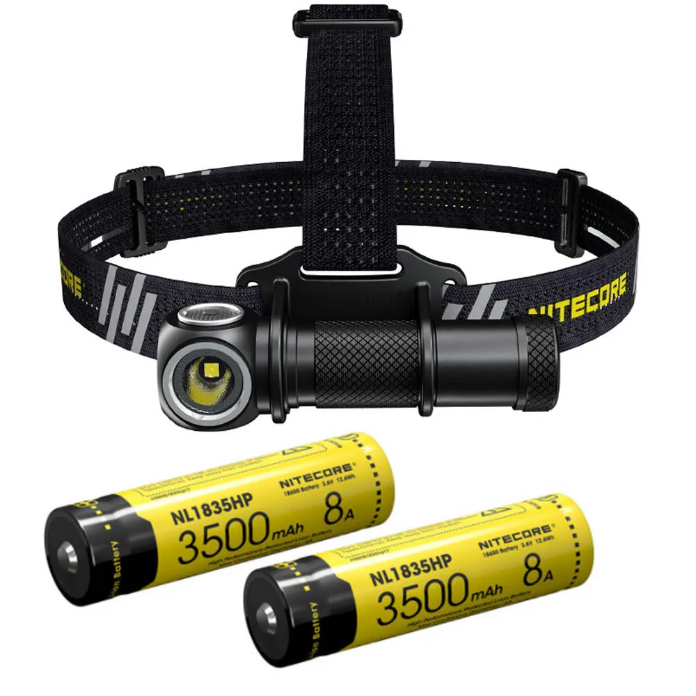 Налобный фонарь NITECORE UT32 двойной выход XP L2 V6 5700K холодный белый L и 3000K теплый Макс.