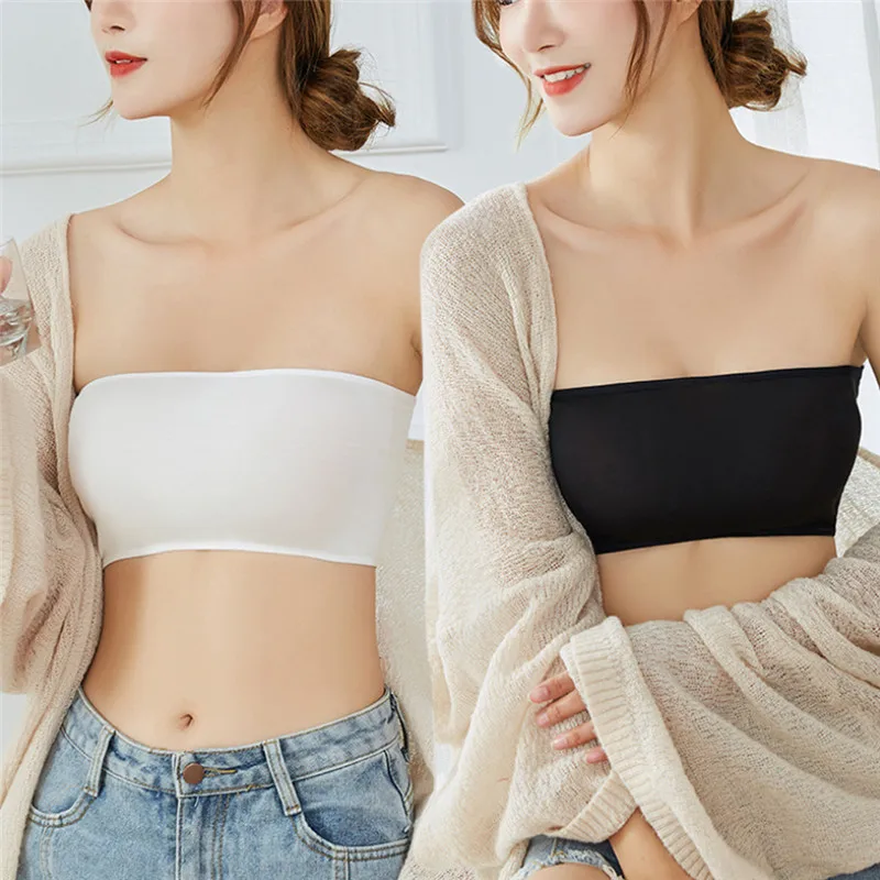 Новый модный сексуальный бюстгальтер топы трубы нижнее белье женский черный