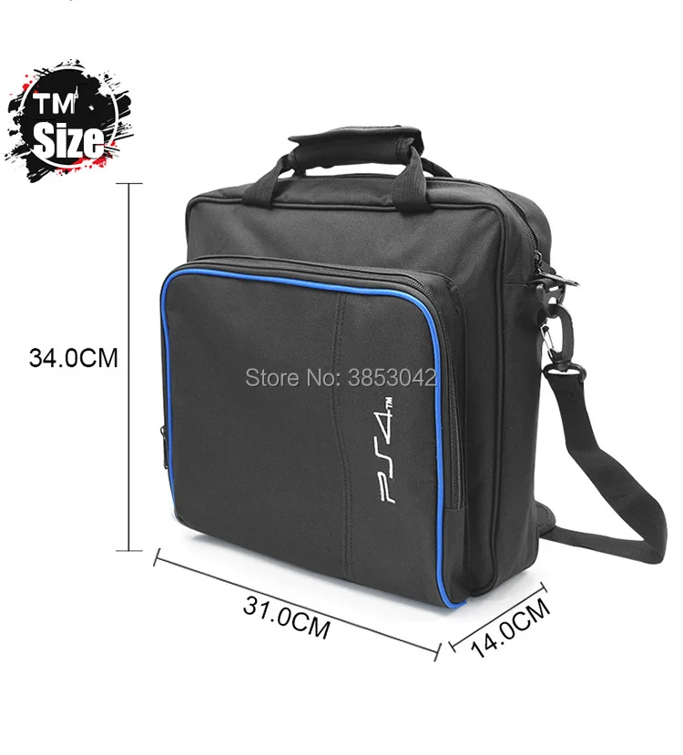 Сумка Slim Game System для PS4 портфель тканевый с плечевым ремнем хранения и переноски