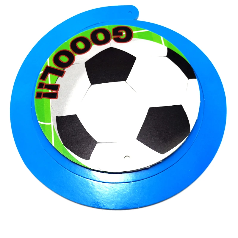 

1set/lot Soccer ball Design Decoration DIY Ceiling Hanging Spiral Kids Boys Favors Football Theme Events Party Supplies