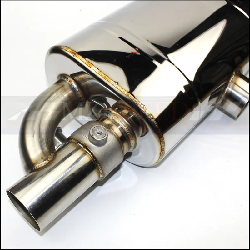 Выхлопная труба Т-типа с двойным выходом удаленный клапан выхлопной трубы