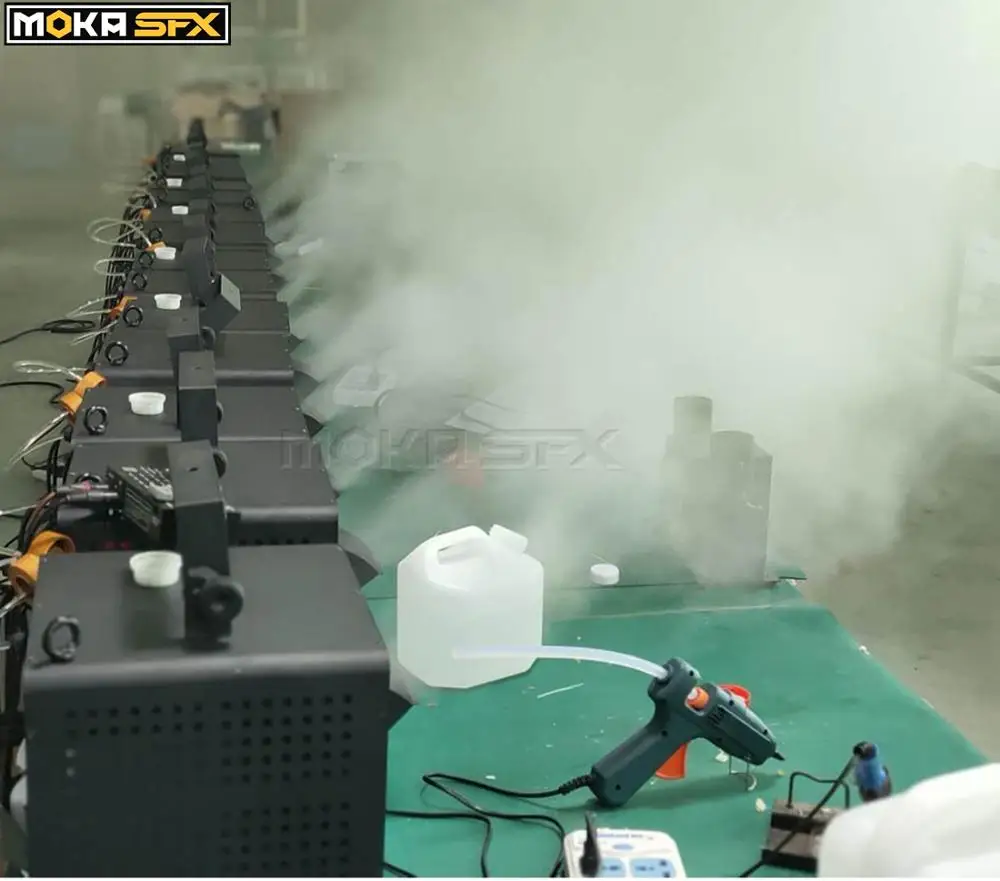 1 шт./лот dmx противотуманная машина 1000 Вт вертикальный генератор дыма для создания