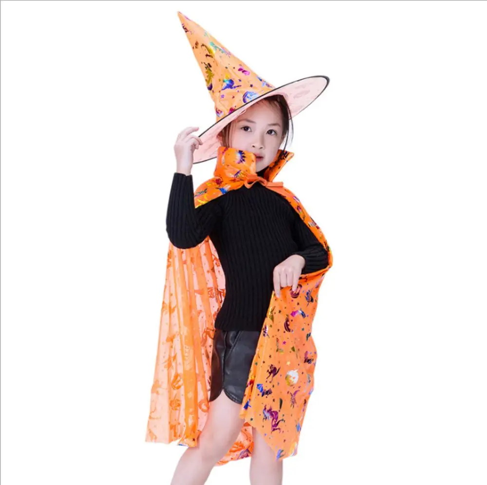 Детская накидка на Хэллоуин Магическая ведьмы для косплея| |