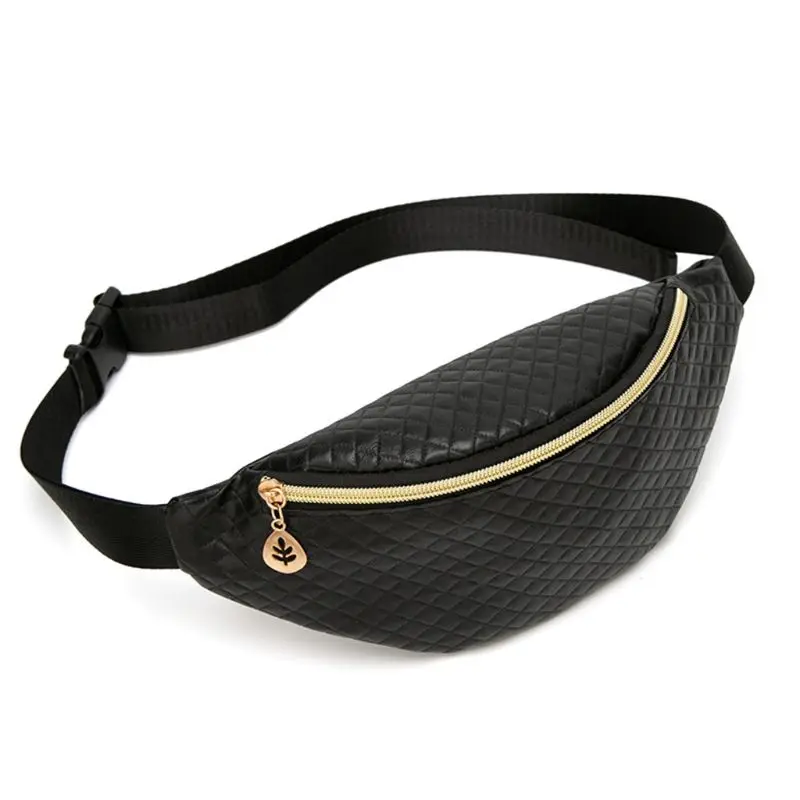 

50LD Fashion Women Waist Fanny Pack Belt Bag Phone Pouch Travel Hip Bum Bag Small Purse
