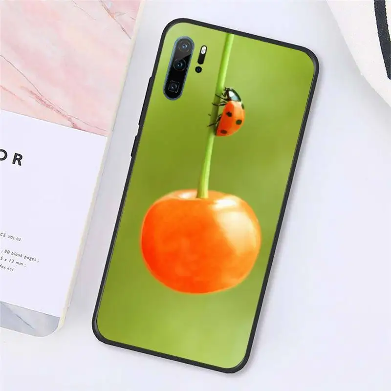 

ladybug cute animal Four leaf clover Phone Case For Huawei honor Mate P 10 20 30 40 Pro 10i 9 10 20 8x Lite Y91C V17 6.38 6.44