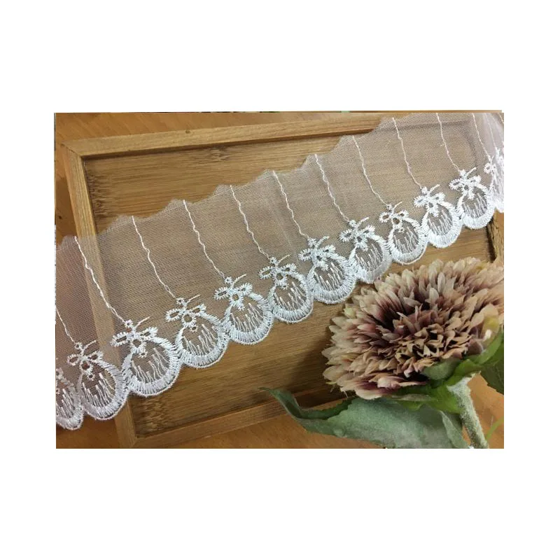 Сетка вышивка кружева белая сетка аксессуары 8 см в ширину | Дом и сад