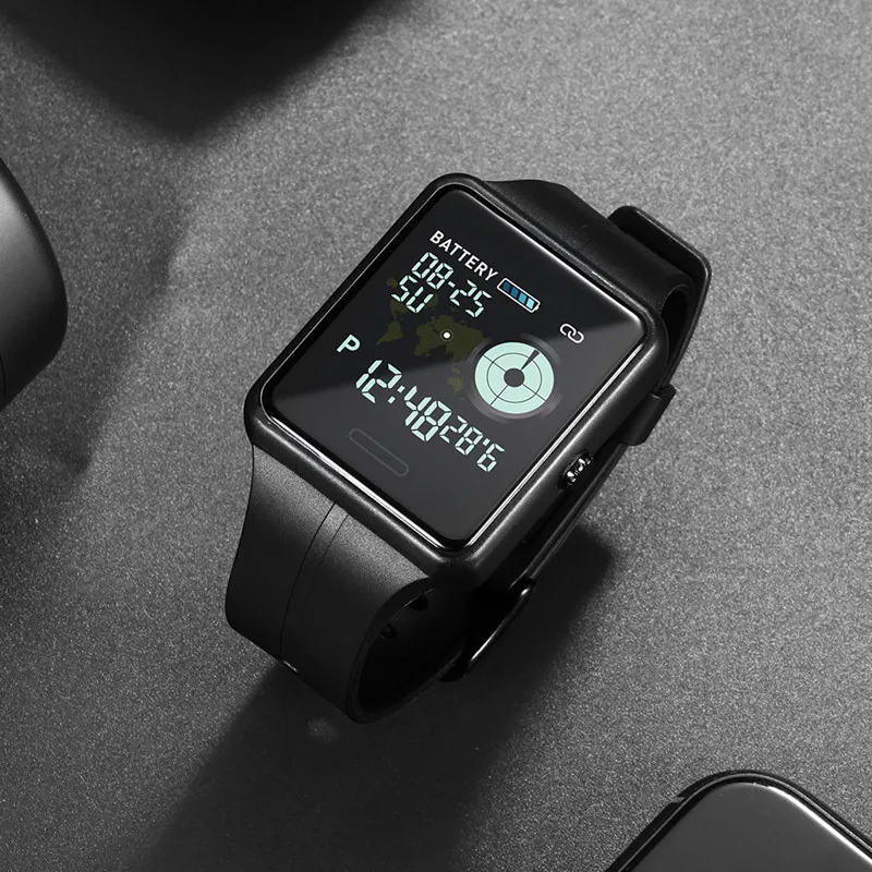 SKMEI W37 Reloj inteligent Women Men Sport Smartwatch Heart Rate Monitor IP67 Waterproof Wristwatch Smart Watch For Androis IOS