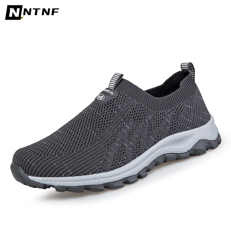 

Men Healthy Walking Shoes Unisex Outdoor Sneakers Women Breathable Mesh Loafers Female Non-Slip Soft Sport Shoes Tenis De Mujer