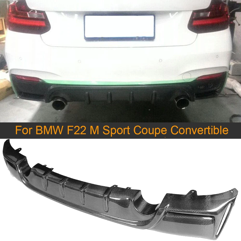 Диффузор для заднего бампера автомобиля F22 из углеродного волокна BMW M Sport Coupe