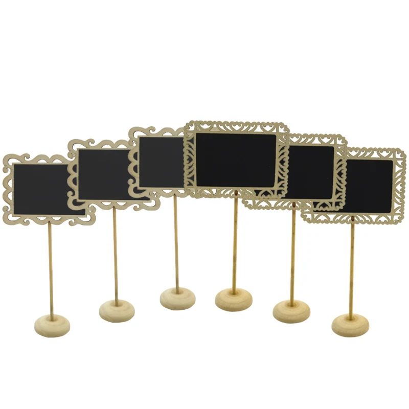 5 шт. деревянные Меловые доски для письма и сообщений | Дом сад