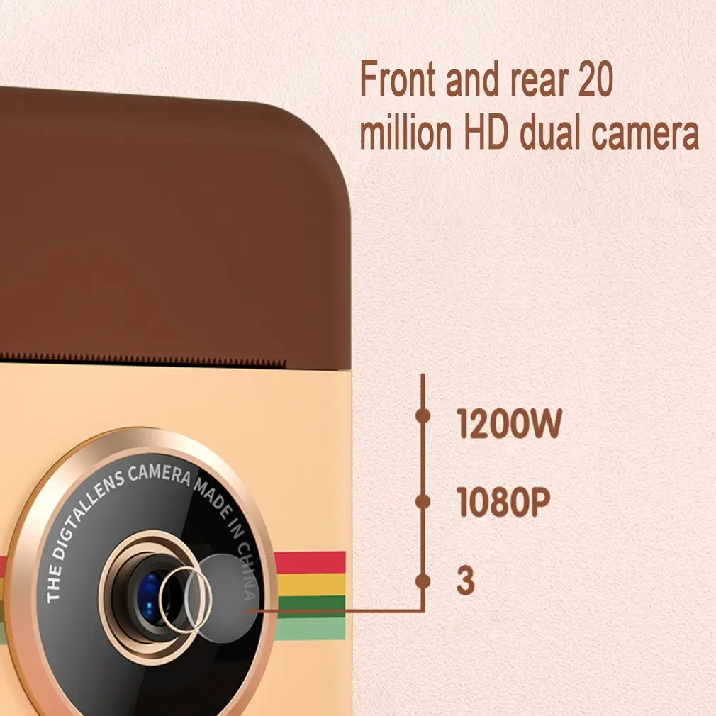 

Children Camera Instant Print Camera For Kids 1080P Digital Camera With Thermal Photo Child Toy For Birthday Gifts