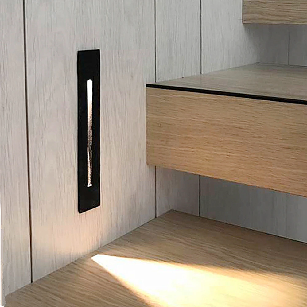 Светильник Настенный Утопленный с пассивным ИК датчиком движения 3 Вт|Комнатные