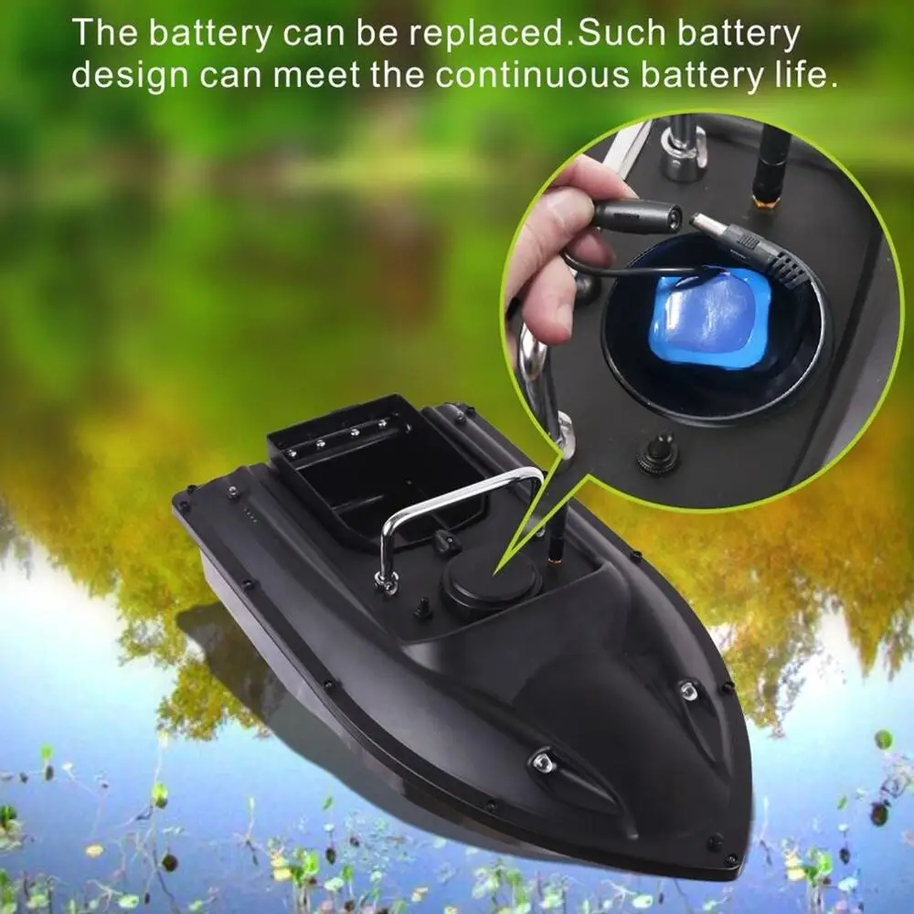 D13 Смарт RC рыболовная лодка с двойным мотором рыболокатор корабль на