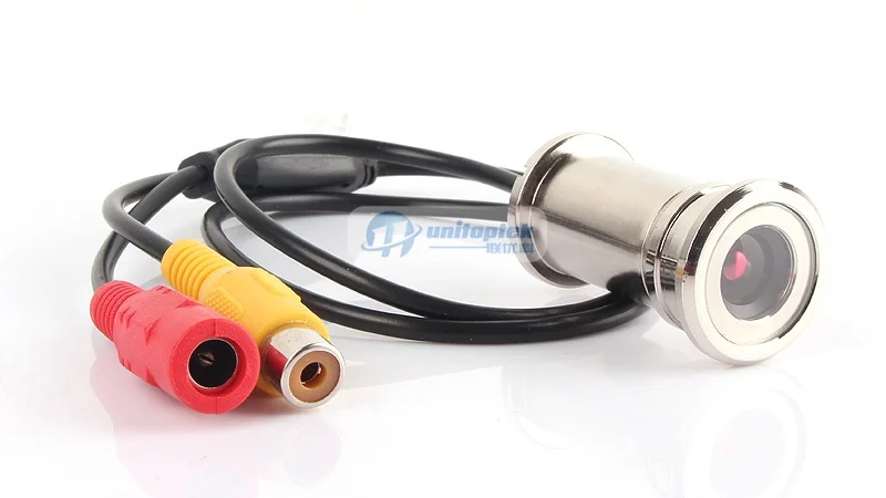 1/4 &quot550TVL CMOS 3 6 мм CCTV Мини дверная камера с отверстием для глаз Цветная наблюдения