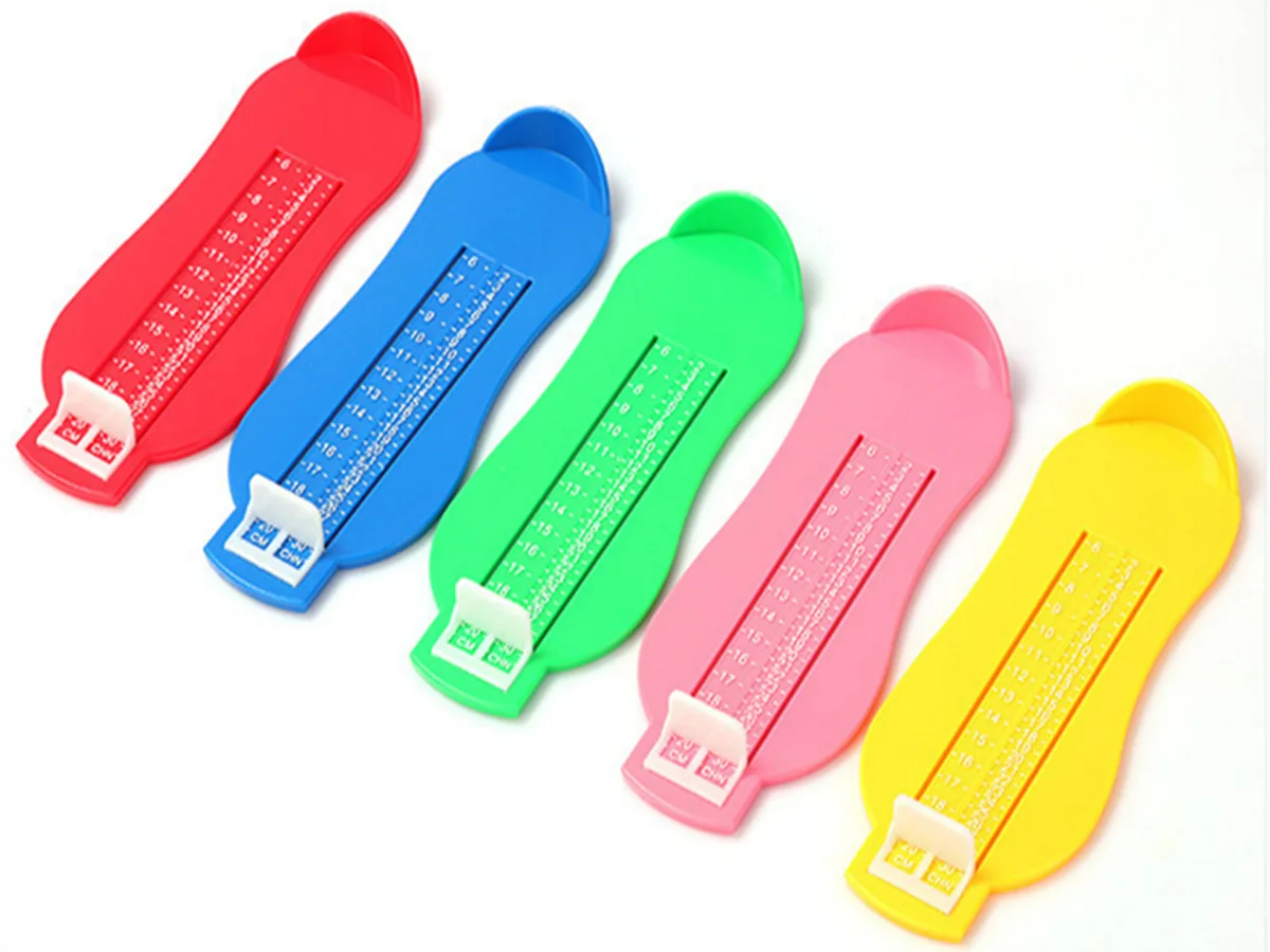 Lazykid-Regla de pie para beb&eacute;, dispositivo de medici&oacute;n de la longitud del pie, calculadora de zapatos para ni&ntilde;os, accesorios para zapatos infantiles, herramienta de calibre-4