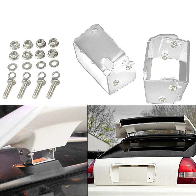 Car Rear Wing Rise Raise Lift EK9 Bracket for Honda Civic EK4 CX DX SI Hatchback 1996-2000 |