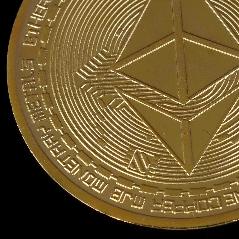 

Creative Ethereum Coin Ethereum Art Collection Physical Commemorative Coin
