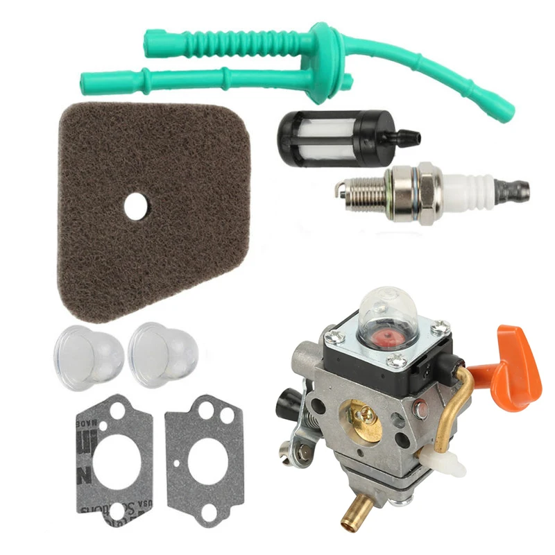 

Carburetor Spark Plug Air Filter Tune Up Kit For Stihl KM100R KM110 KM110R SP90