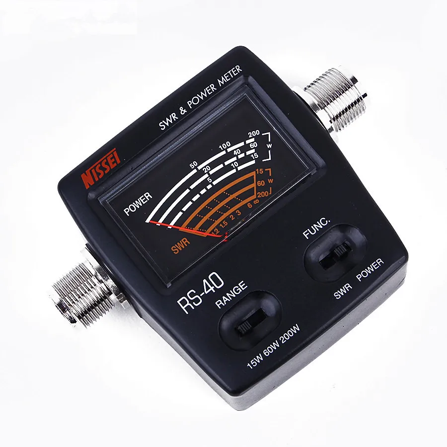 Power SWR Meter NISSEI RS-40 for HAM Mobile Radio Measurable 144/430mHz 200W RS40 VHF UHF | Мобильные телефоны и