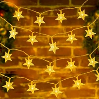 20leds usb battery operated star string lights led fairy lights christmas party wedding decoration lights operate twinkle lights