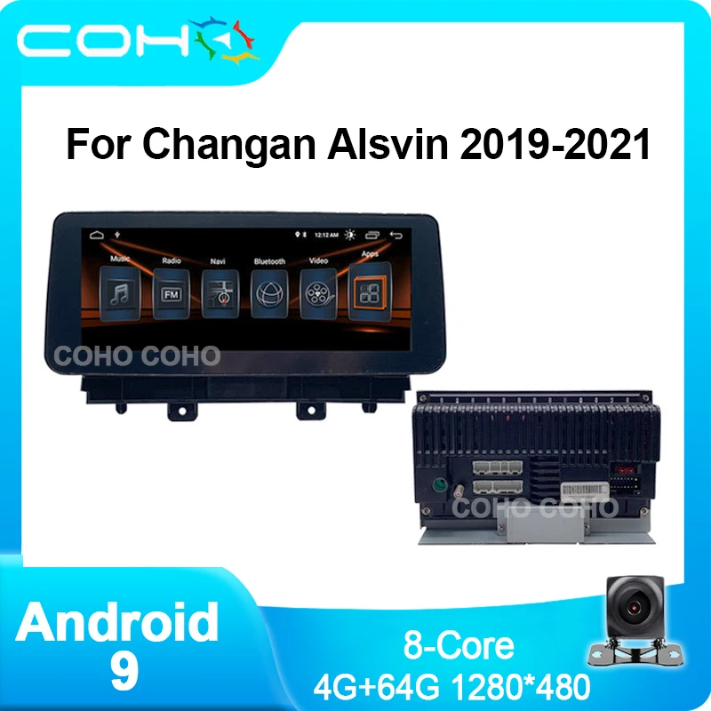 

COHO For Changan Alsvin 2019-2021 Android Car Radio Player Navigation GPS Octa Core 2GB+32GB 4GB+64GB Radio Multimedia Carplay