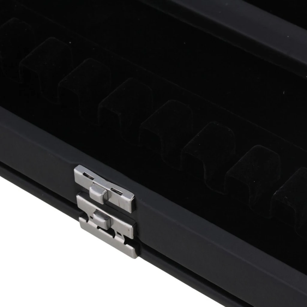 Черная искусственная кожа Oboe Bassoon Рид Чехол держатель Контейнер для 20