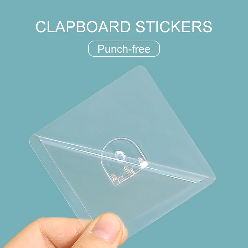 

Shelf Support Hook Sticker Non-punch Clapboard Sticker Screw Holder Strong Stickiness Bathroom Racks Mount Home Accessories