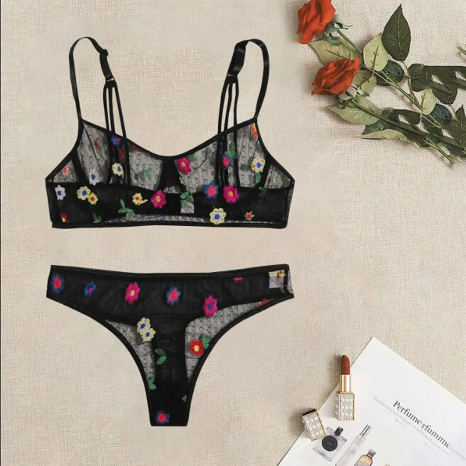 

M-2xl для женщин эротическое нижнее белье сексуальное нижнее белье порно бюстгальтер стринги пижамы Babydols Прозрачный Кружевной Костюм Mujer цве...