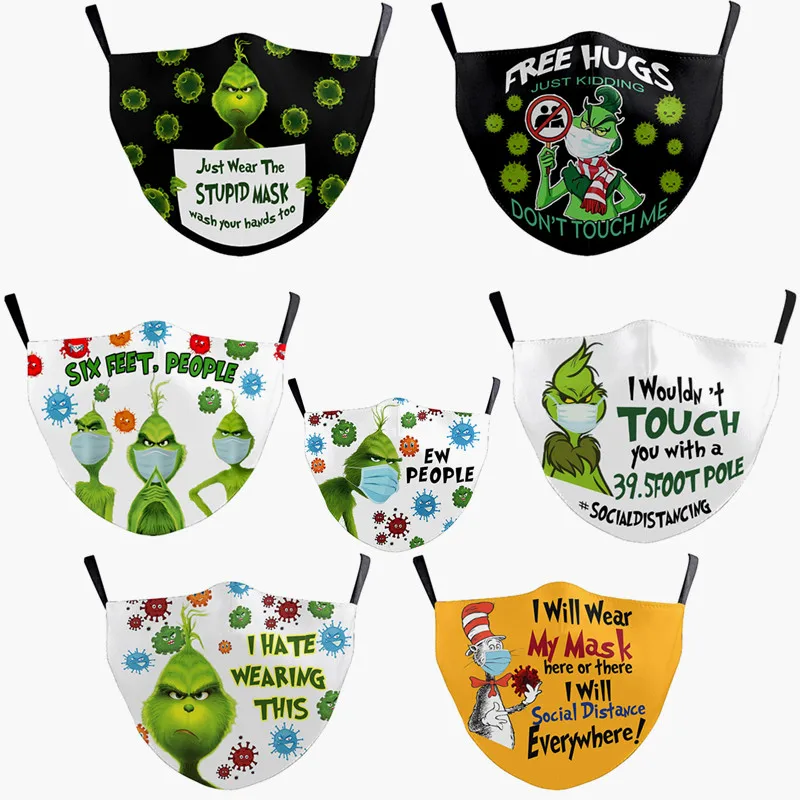 Милые рождественские маскарадные маски для детей взрослых школьных и уличных